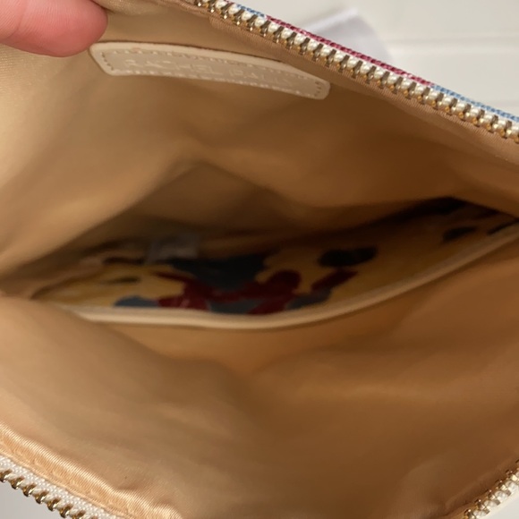 Rachel Pally Leather/Canvas Reversal Clutch - Picture 9 of 10